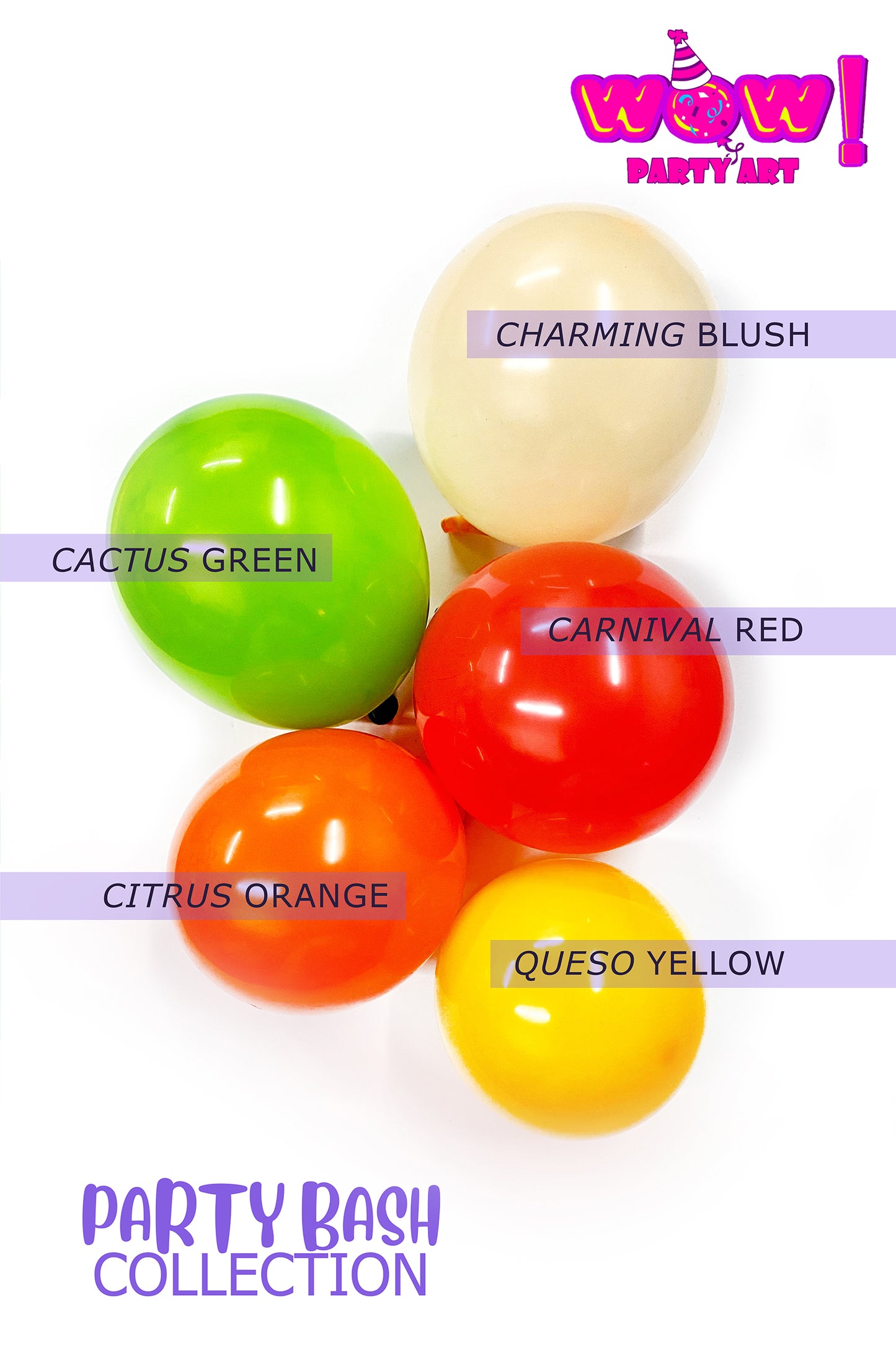 Taco TWOsday DIY Balloon Arch Garland Kit | Red Orange Yellow Blush Lime Green | First Fiesta Taco Kids Adults Birthday Party Organic Balloon Decor