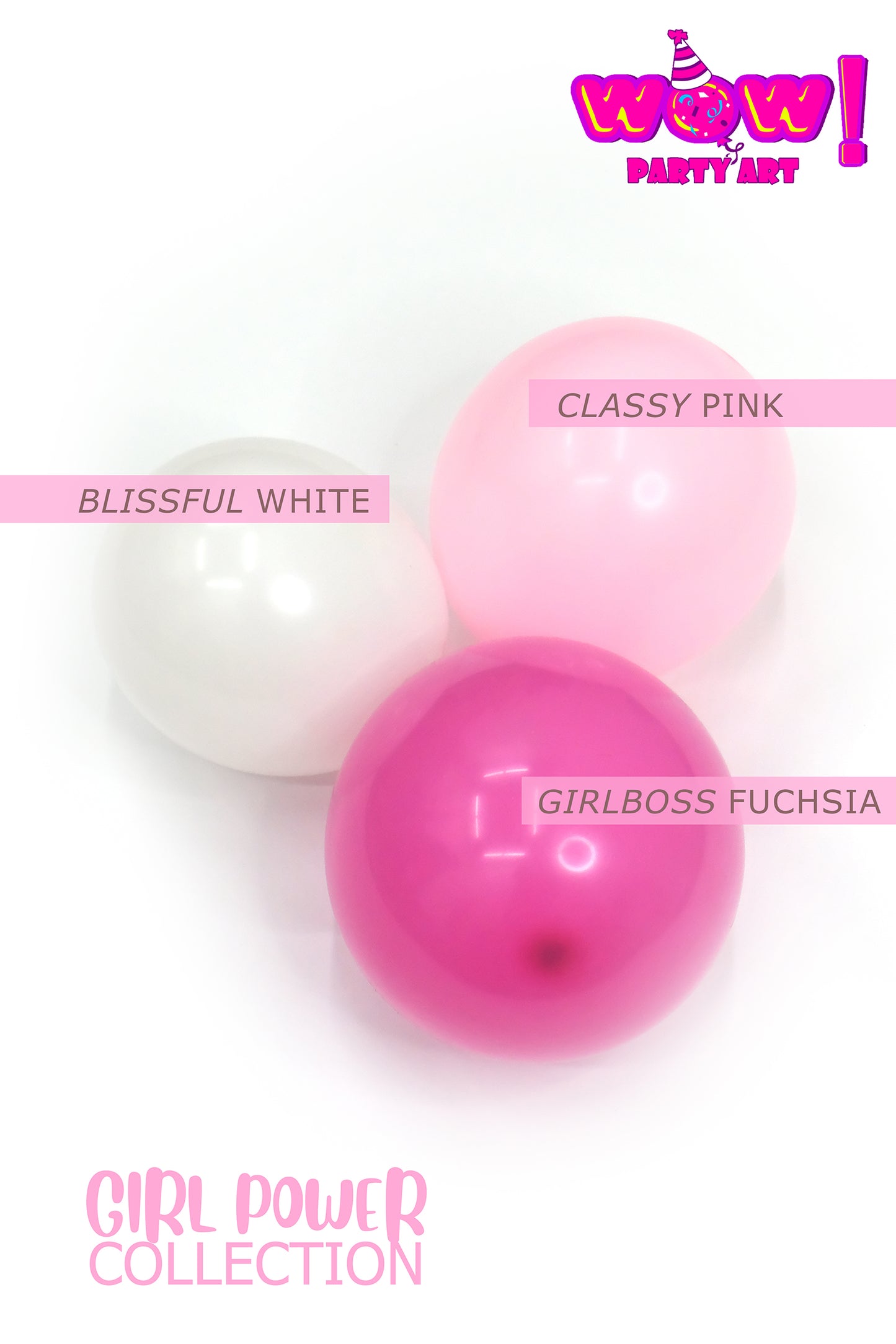 XOXO DIY Balloon Arch Garland Kit | Hot Pastel Pink White | Tea Bachelorette Birthday Bridal Shower Baby Shower Organic Party Decor