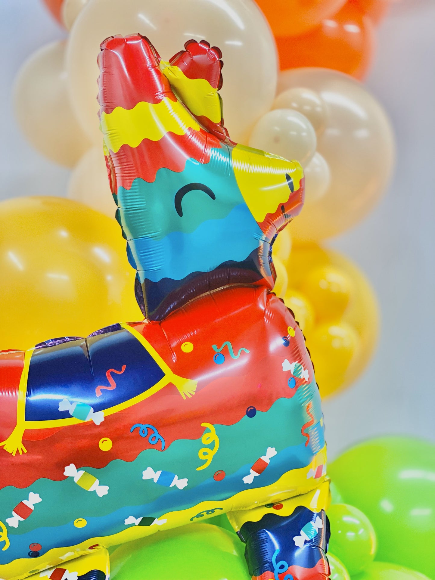 Taco TWOsday DIY Balloon Arch Garland Kit | Red Orange Yellow Blush Lime Green | First Fiesta Taco Kids Adults Birthday Party Organic Balloon Decor