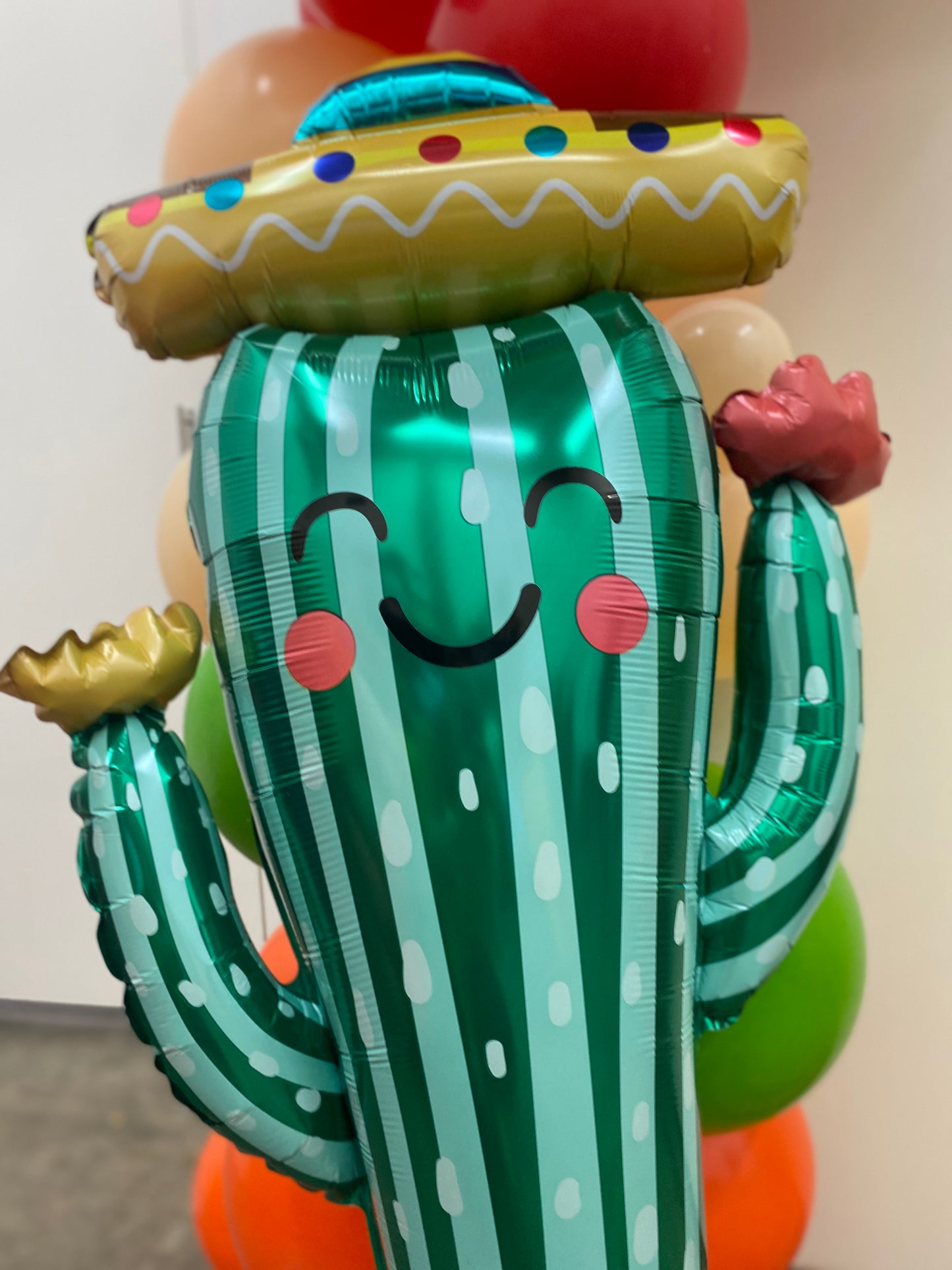 Taco TWOsday DIY Balloon Arch Garland Kit | Red Orange Blush Lime Green | First Fiesta Taco Kids Adults Birthday Party Organic Balloon Decor