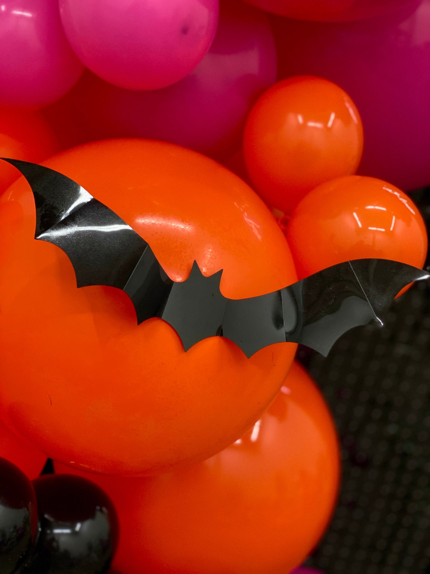 Bad Witch Energy DIY Balloon Arch Garland Kit | Hot Pink Orange Purple Black | Halloween Kids Birthday Bachelorette Baby Shower Party Decor