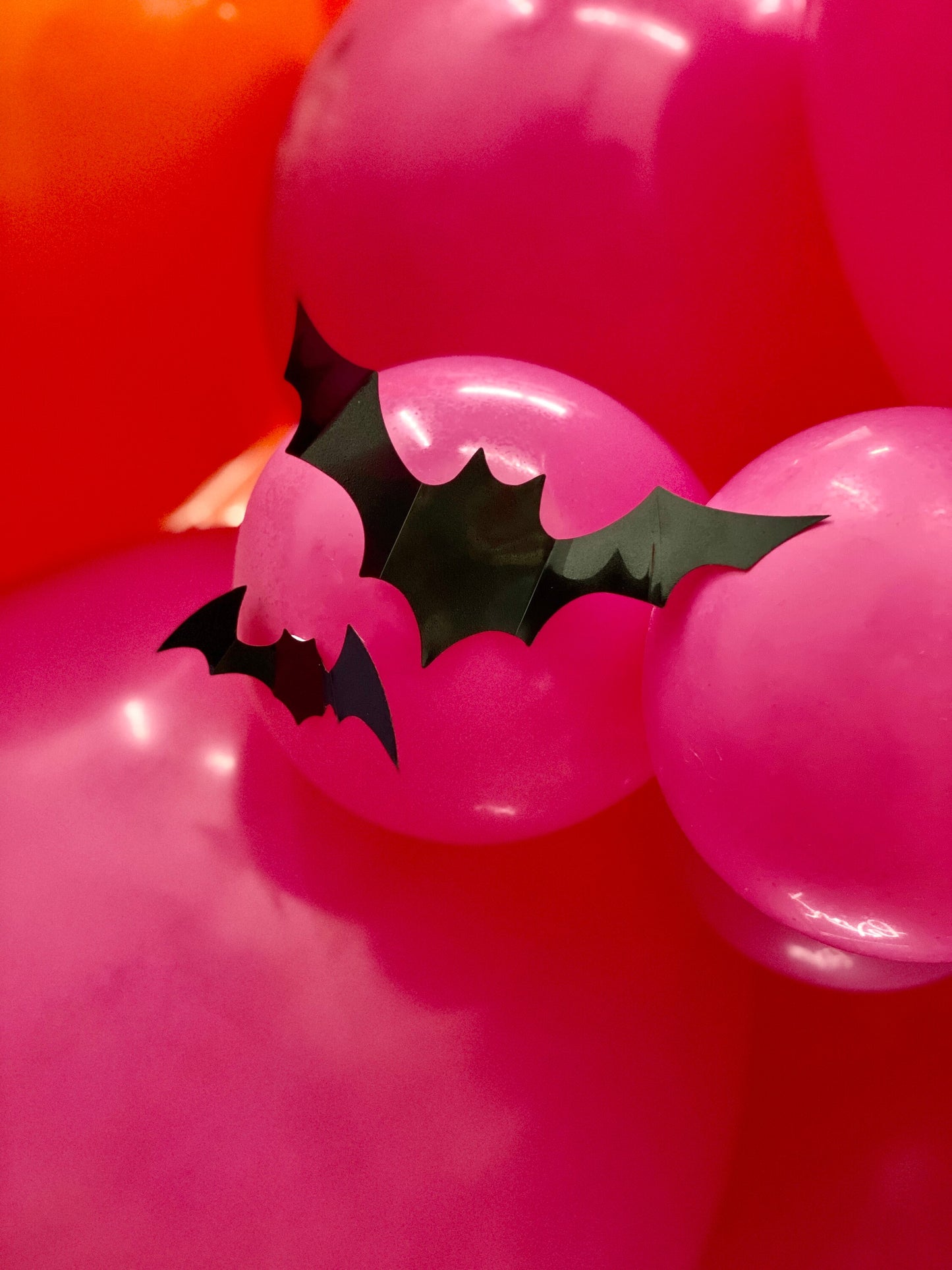 Bad Witch Energy DIY Balloon Arch Garland Kit | Hot Pink Orange Purple Black | Halloween Kids Birthday Bachelorette Baby Shower Party Decor