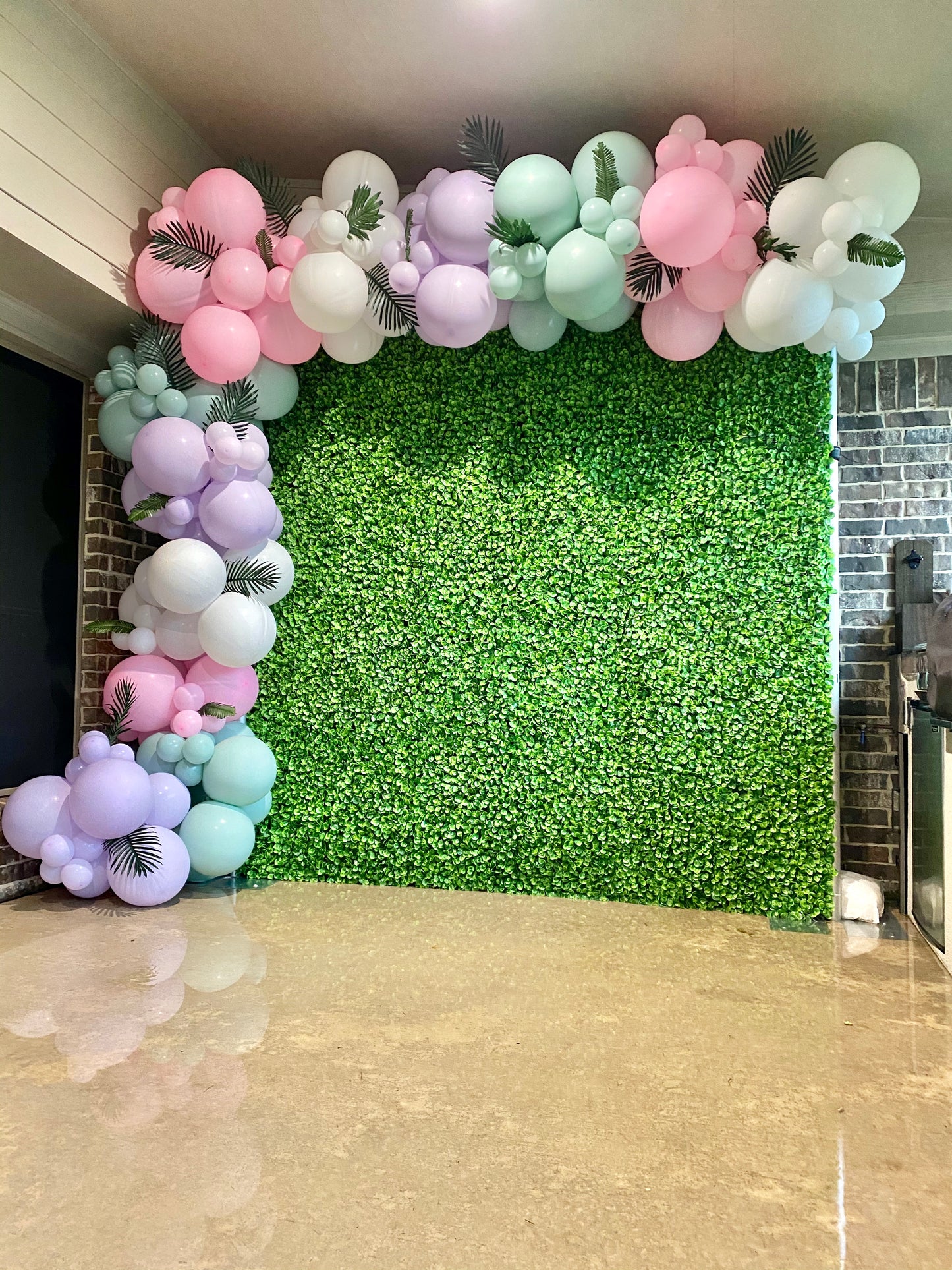 Babysaurus DIY Balloon Arch Garland Kit | Pastel Pink Light Lilac Pastel Mint | Girl Dinosaur Themed Kids Birthday Party Balloon Decorations