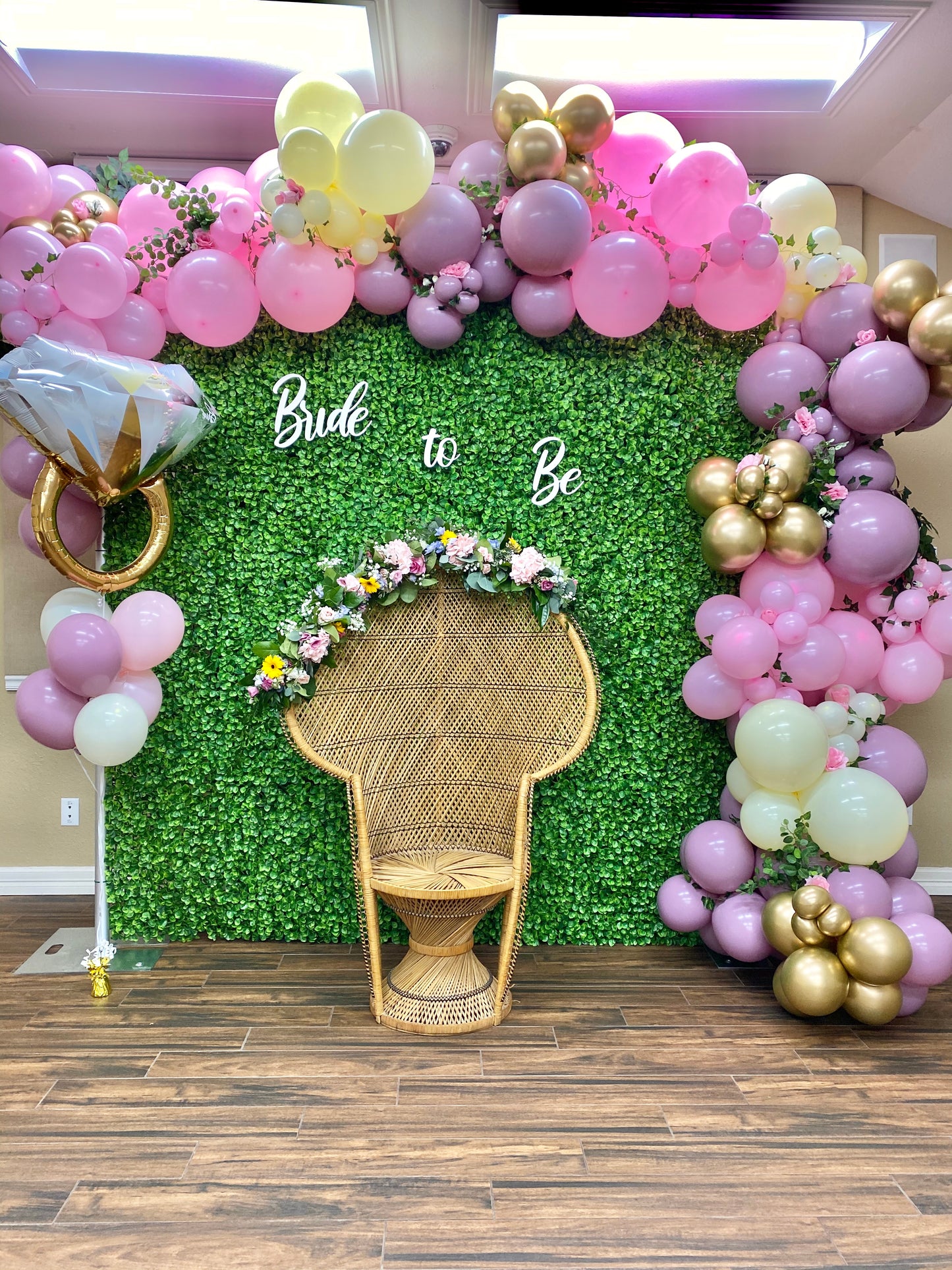 Pink Temptation DIY Balloon Arch Garland Kit | Pastel Pink Ivory Purple Chrome Gold | Kids Birthday Bridal Shower Baby Shower Party Decor