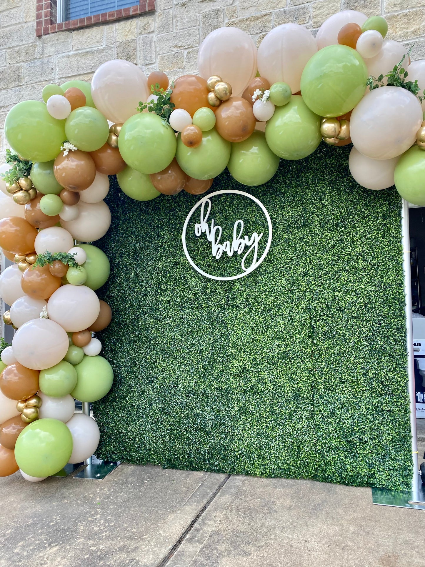 Safari Adventure DIY Balloon Arch Garland Kit | Sage Mocha Blush | Wild Safari Jungle Theme Baby Shower Kids Birthday Party Balloon Decor