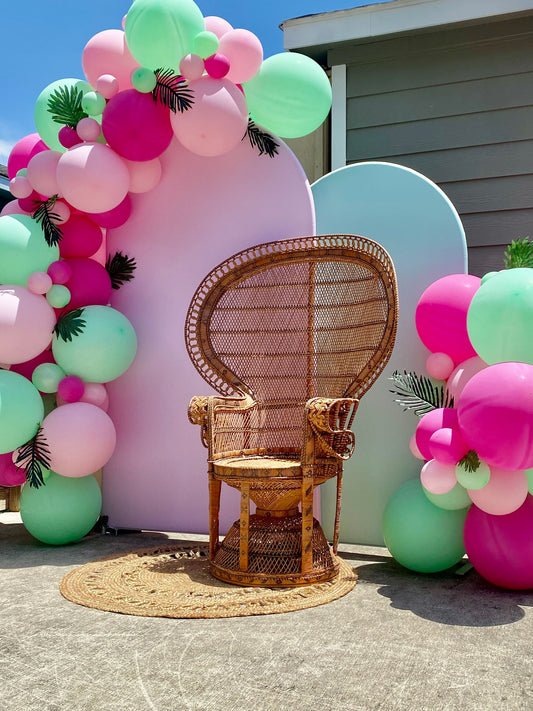 Flamingle DIY Balloon Arch Garland Kit | Hot Pink Pastel Pink Fuchsia Mint | Flamingo Themed Summer Pool Kids Birthday Party Balloon Decor