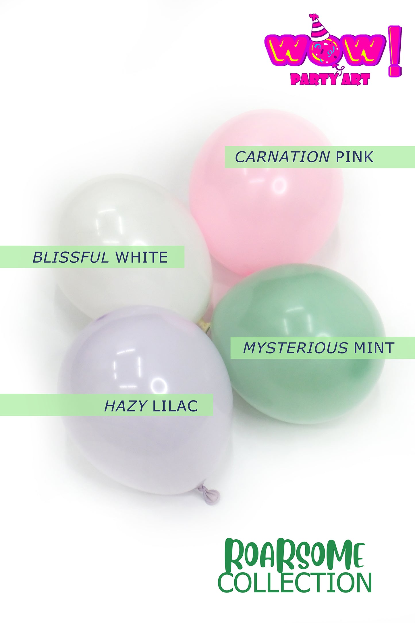 Babysaurus DIY Balloon Arch Garland Kit | Pastel Pink Light Lilac Pastel Mint | Girl Dinosaur Themed Kids Birthday Party Balloon Decorations