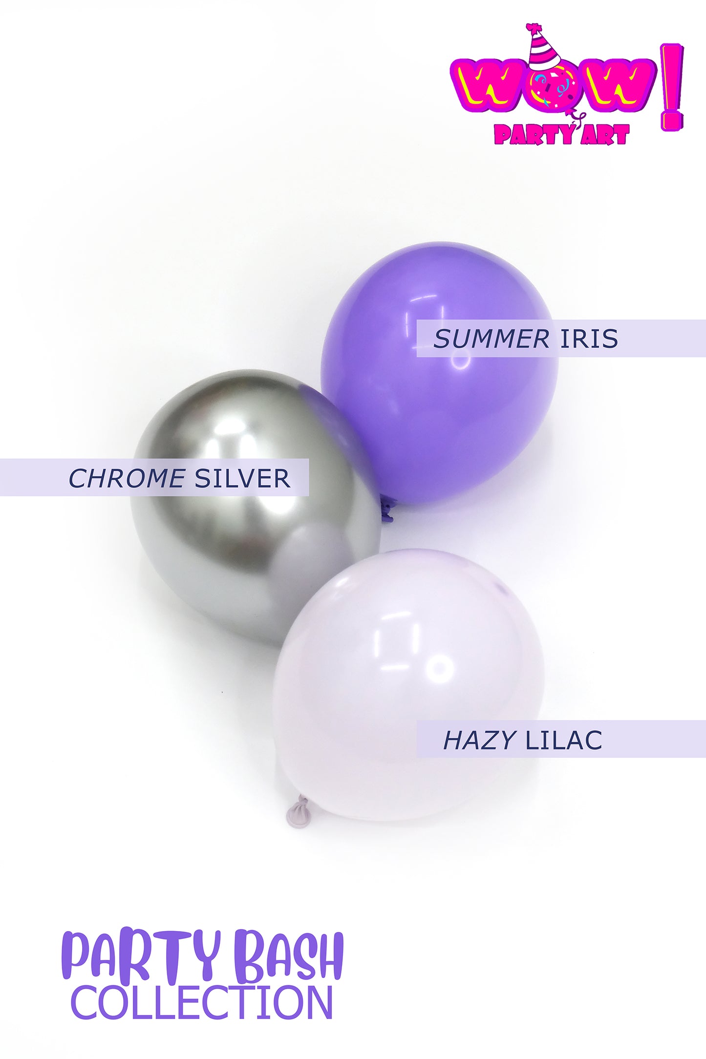 Purple Reign DIY Balloon Arch Garland Kit | Pastel Purple Lavender Lilac Chrome Silver | Kids Birthday Baby Gender Reveal Shower Party Decor