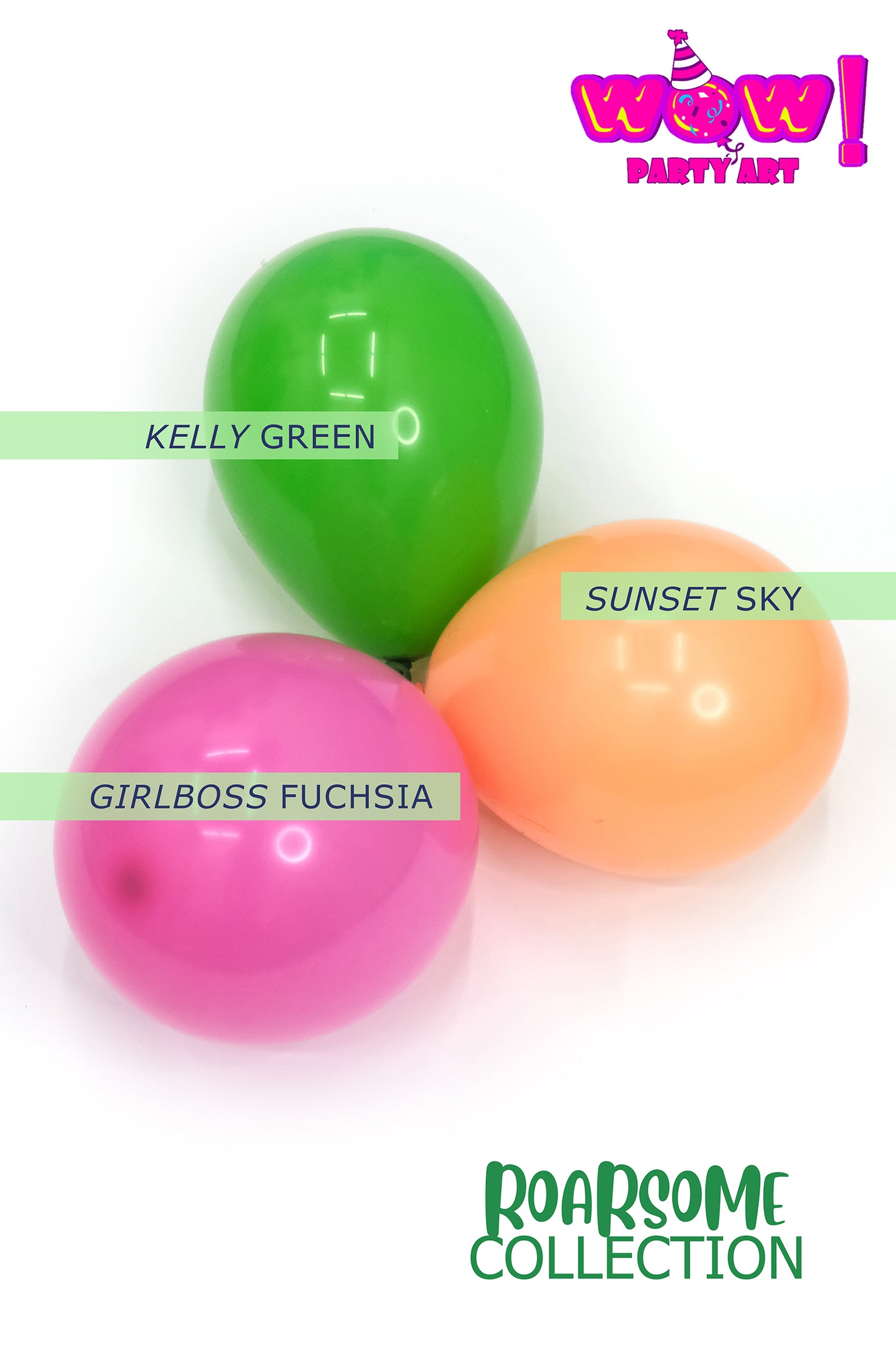 SHE-REX DIY Balloon Arch Garland Kit | Hot Pink Peach Green | Girl Dinosaur Themed Kids Birthday Dino Party Organic Balloon Decorations
