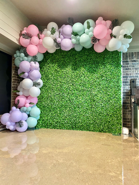 Babysaurus DIY Balloon Arch Garland Kit | Pastel Pink Light Lilac Pastel Mint | Girl Dinosaur Themed Kids Birthday Party Balloon Decorations