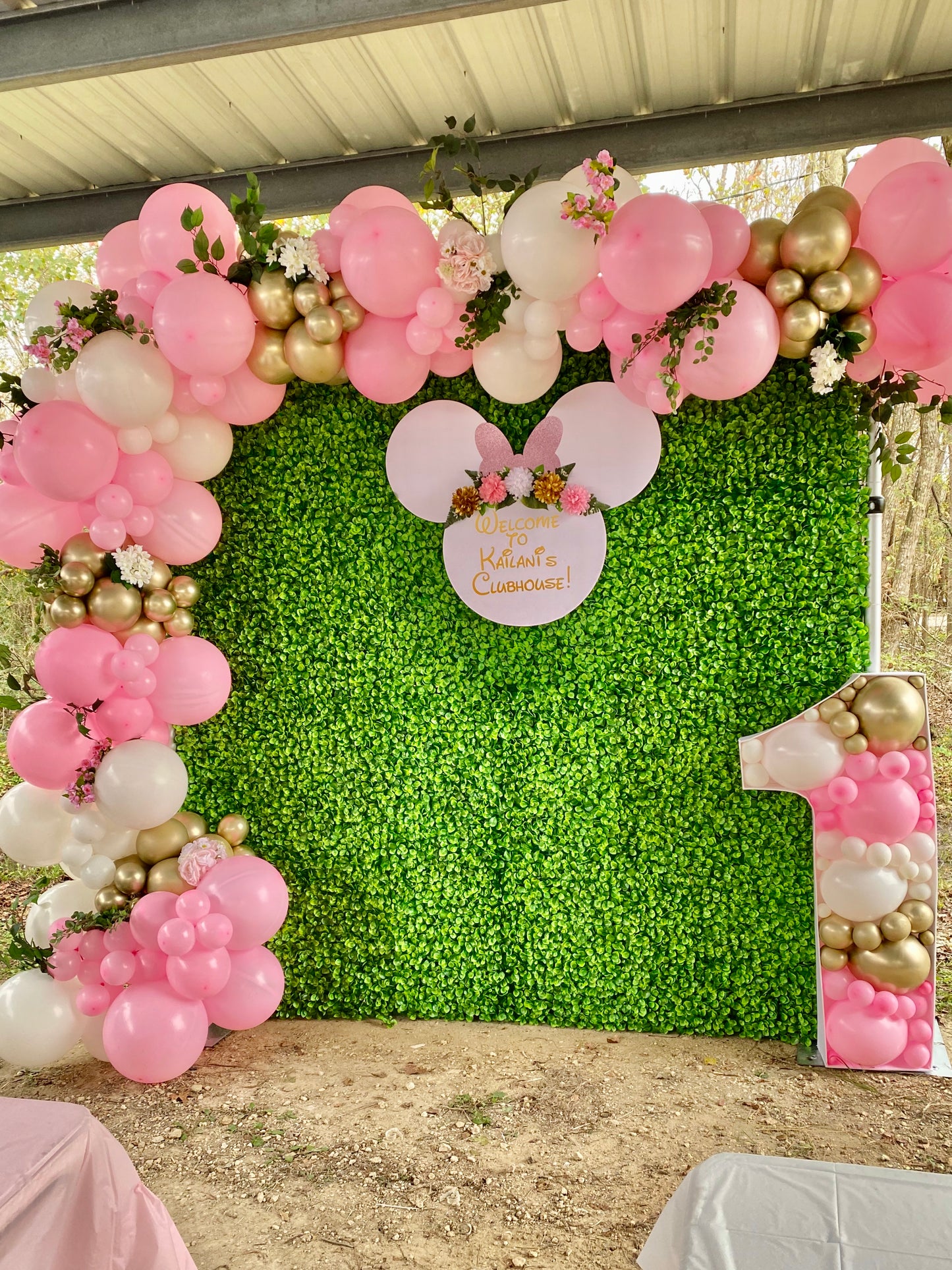 Baby Girl DIY Balloon Arch Garland Kit | Pastel Light Pink  Pink White Chrome Gold | Kids Birthday Bridal Shower Baby Shower Party Decor
